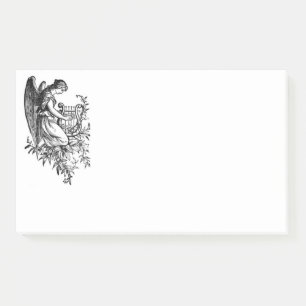 Engel Met Harp En Flora Post-it® Notes