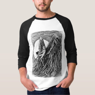 engel met het hart t-shirt
