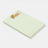Engel met hulst en mandoline post-it® notes (Schuin)