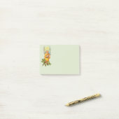 Engel met hulst en mandoline post-it® notes (Op bureau)