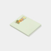 Engel met hulst en mandoline post-it® notes (Schuin)