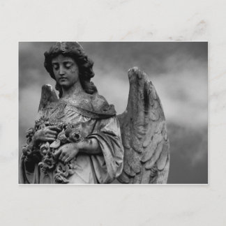 Engel met Rozen Briefkaart
