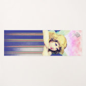 ENGEL MET STREPEN EN WOLKEN YOGAMAT (Voorkant (horizontaal))