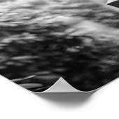 Engel met uitgeruste vleugelsculptuur poster (Hoek)