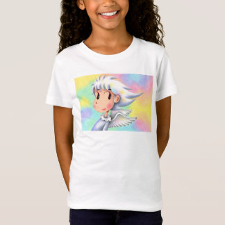 Engel met wit haar. t-shirt