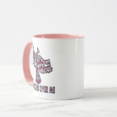 Engel mok roze camouflage (Voorkant links)