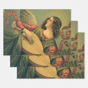 Engel Musicus, Melozzo da Forli, Renaissancekunst Inpakpapier Vel