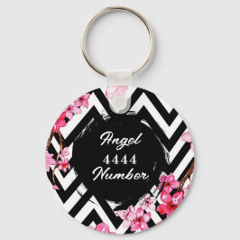 Engel nummer "4444" sleutelhanger