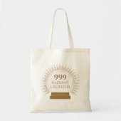 Engel nummers 999 Radiant Liberator Tote Bag (Voorkant)