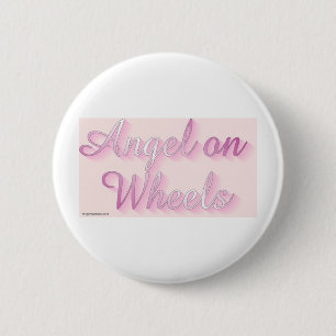 engel_on_wheels ronde button 5,7 cm