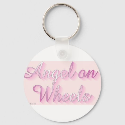 engel_on_wheels sleutelhanger (Voorkant)