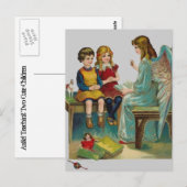 Engel onderwijs Schattigee kinderen Briefkaart (Voorkant / Achterkant)