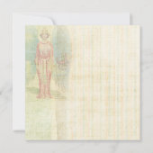 Engel op een textuur kaart (Achterkant)