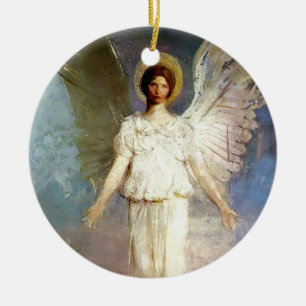 “Engel op het middaguur” van Abbott Thayer Keramisch Ornament