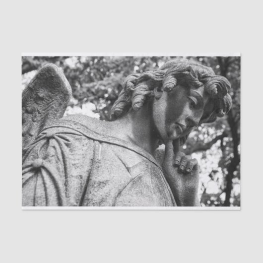 Engel op zoek naar eeuwigheid tissuepapier (Voorkant)