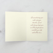  engel religieus Pasen Feestdagen Kaart (Binnen)