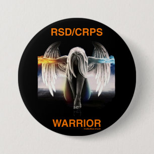 Engel...RSD/CRPS Ronde Button 7,6 Cm