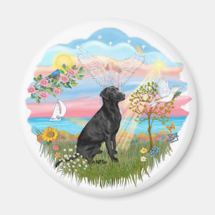 Engel Ster - Black Lab Magneet
