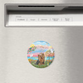 Engel Ster-Yorkshire Terrier (#7) Magneet (Insitu (Vaatwasser))