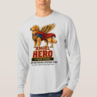 Engel Superheld ontwerp T-shirt