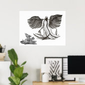 Engel Uriel Poster (Thuiskantoor)