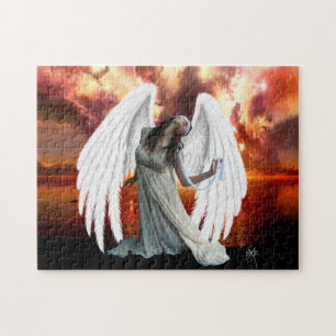 Engel van angueuze puzzel legpuzzel