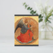 Engel van de aankondiging c1437 briefkaart (Staand voorkant)