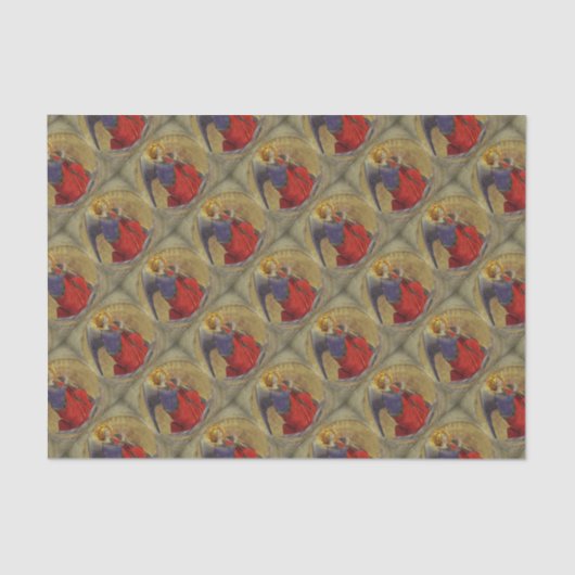 Engel van de aankondiging van Fra Angelico Tissuepapier (Voorkant)