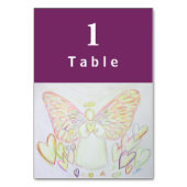 Engel van de Inspirerend Kaarten van de Douane van (Achterkant)