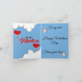 Engel van de liefde kaart (Binnen)