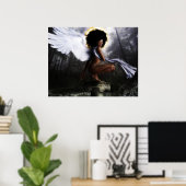 Engel van de Misten Poster (Thuiskantoor)