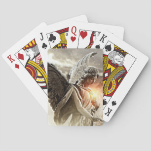 Engel van de pech pokerkaarten