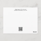 Engel van de Visitatie van Broederlam Briefkaart (Achterkant)