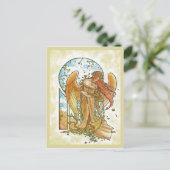 Engel van het Briefkaart van de herfst (Staand voorkant)