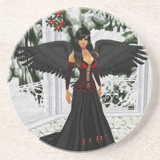 Engel van het donkere Onderzetter (Voorkant)