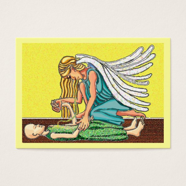Engel van het herstel visitekaartjes (Voorkant)