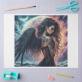 Engel van het nachtelijk weefselpapier tissuepapier (Craft)