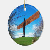 Engel van het noorden keramisch ornament (Links)