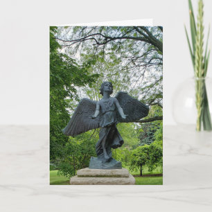 “Engel van hoop” condoleancekaart Kaart