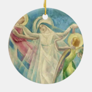 “Engel” van Mexicaanse kunstenaar Angel Zarraga Keramisch Ornament