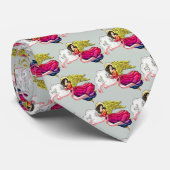 Engel van vrede en harmonie stropdas (Opgerold)