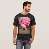Engel van vrede Flamingo" T-shirt (Voorkant volledig)
