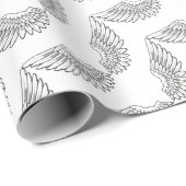 engel vleugels cadeaupapier (Rol Hoek)