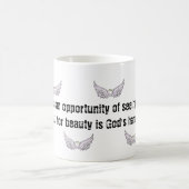 engel vleugels koffie mok (Center)