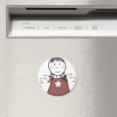 engel voor Kerstmis Magneet (Insitu (Vaatwasser))