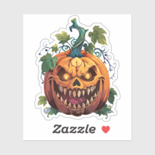Engelachtig Halloween-monster Sticker