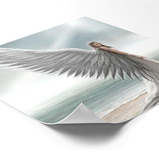 engelachtig wezen poster (Hoek)