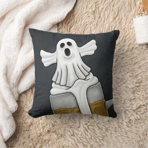Engelachtige Halloween Geest Kussen