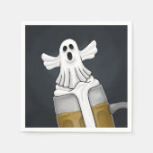 Engelachtige Halloween Geest Servet (Voorkant)