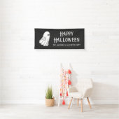 Engelachtige Halloween Geest Spandoek (Insitu)